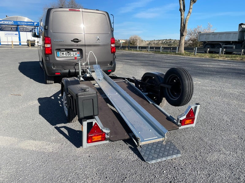 Reboque de motas 2,50 m/600 kg TYPE-TOP