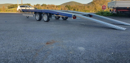 Reboque porta-carros Boro JUPITER 450 x 200 cm 2700 kg de PBT + acessórios de oferta