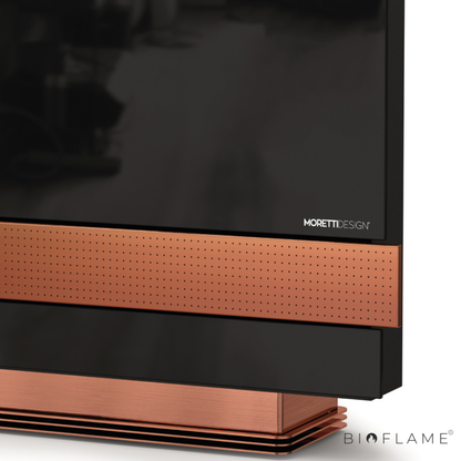 Salamandra a Pellets Canalizável Moretti Design Compact Vision