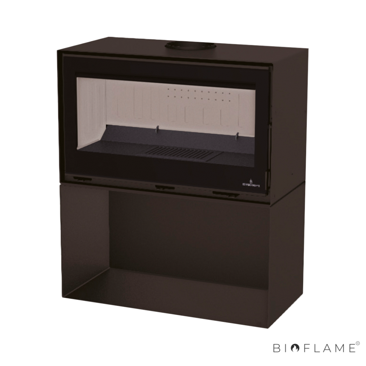 Salamandra a Lenha Bronpi Cairo 90 Box