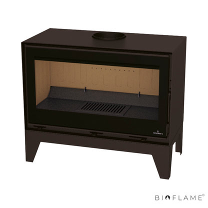 Salamandra a Lenha Bronpi Cairo 90 Box