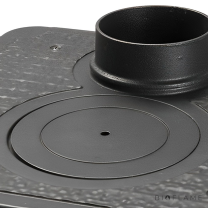 Salamandra a Lenha em Ferro Fundido Nordica Extraflame Gemma Forno