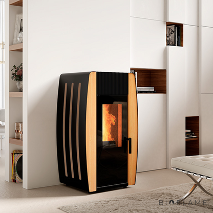 Salamandra a Pellets Canalizável Solzaima Pine Collection 12 kW