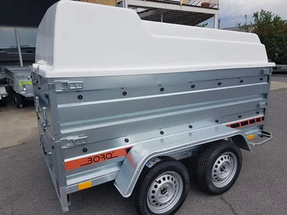 Atrelado de bagagem Boro 2 eixos, 750 kg: Condução sem carta eletrónica