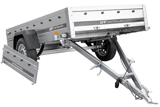 Reboque de molas 230x125 UNITRAILER GARDEN 230/R KIPP