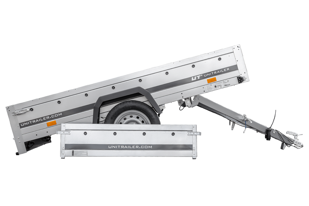 Reboque de molas 230x125 UNITRAILER GARDEN 230/R KIPP