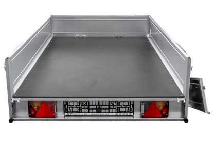 Reboque de molas 230x125 UNITRAILER GARDEN 230/R KIPP