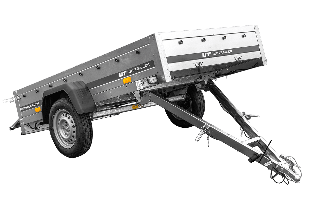 Reboque para automóvel 230 x 125 cm Garden Trailer 230 KIPP