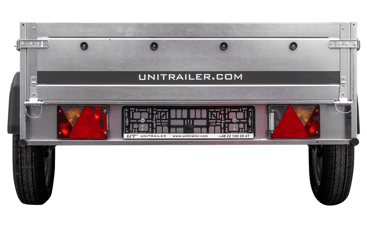 Reboque para automóvel 230 x 125 cm Garden Trailer 230 KIPP